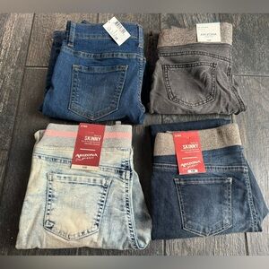 Bundle of girls jeans